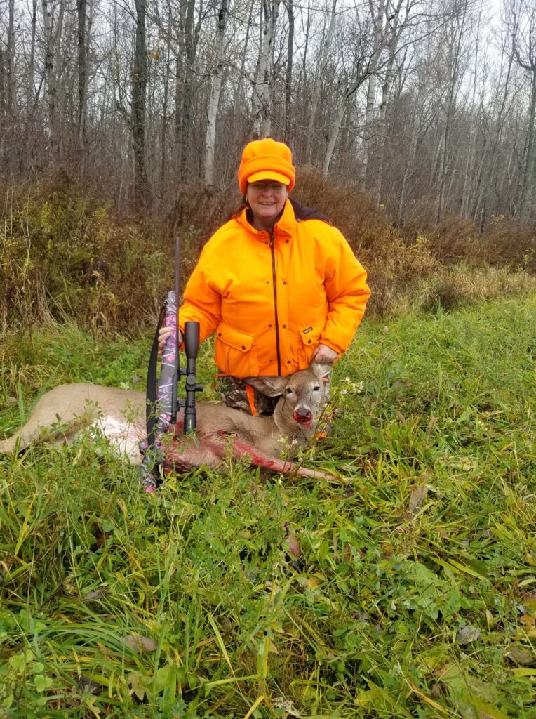 Doe shot at 300 yards with Quigley Ford long range scope